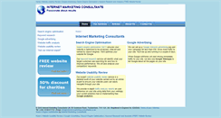 Desktop Screenshot of internet-marketing-consultants.co.uk